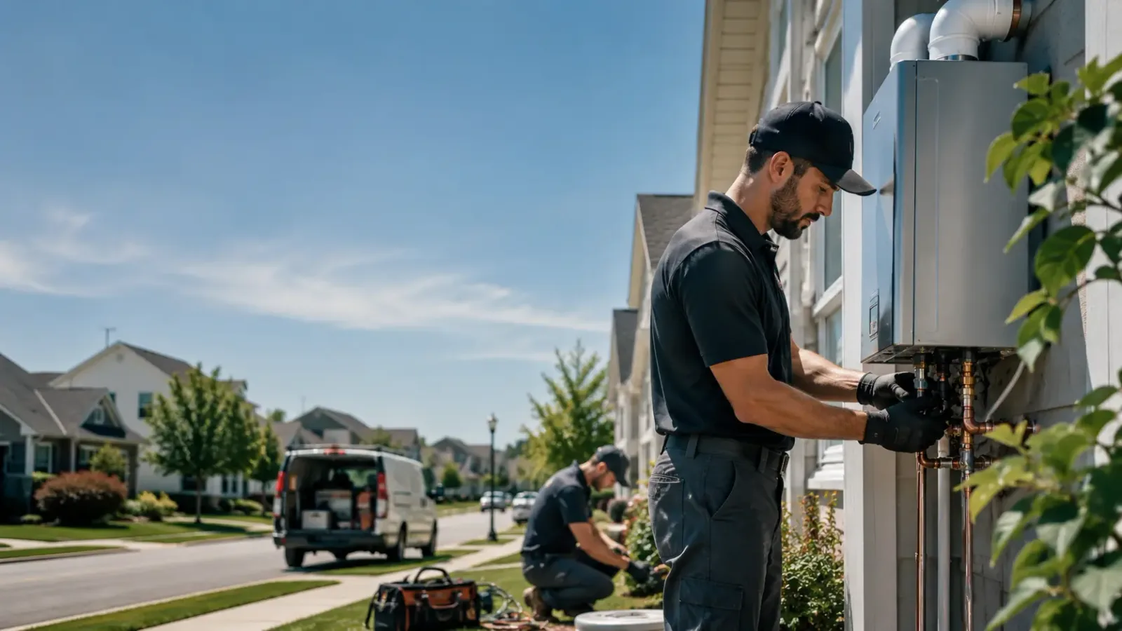 Tankless Water Heater Installation in Layland, WV